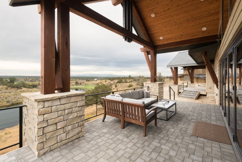 McCall Builders Brasada Ranch House Covered Patio